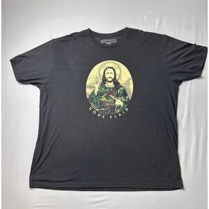 Save Tacticians Jesus God's Plaid Camo Graphic T Shirt XXXL Black  2017